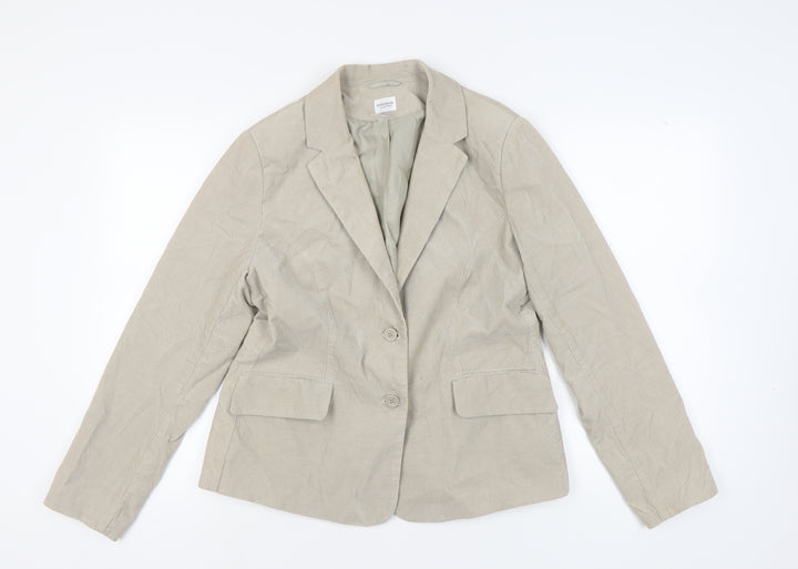 La Redoute Women's Beige Blazer UK 18
