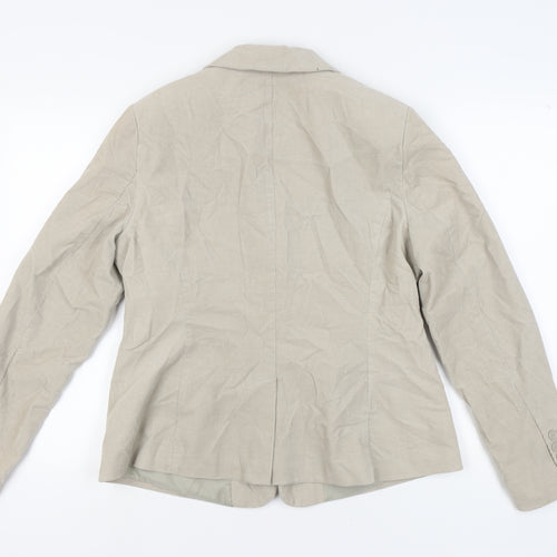 La Redoute Women's Beige Blazer UK 18