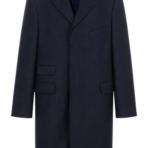 Baron of Piccadilly Men's Blue Blazer 38L Wool