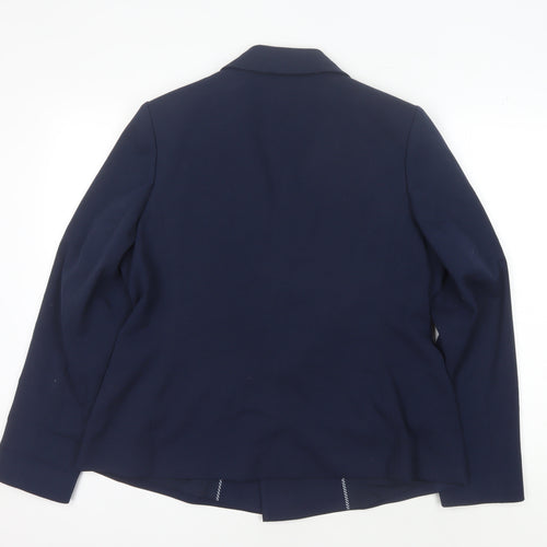 Marks and Spencer Women's Blue Blazer Size 16