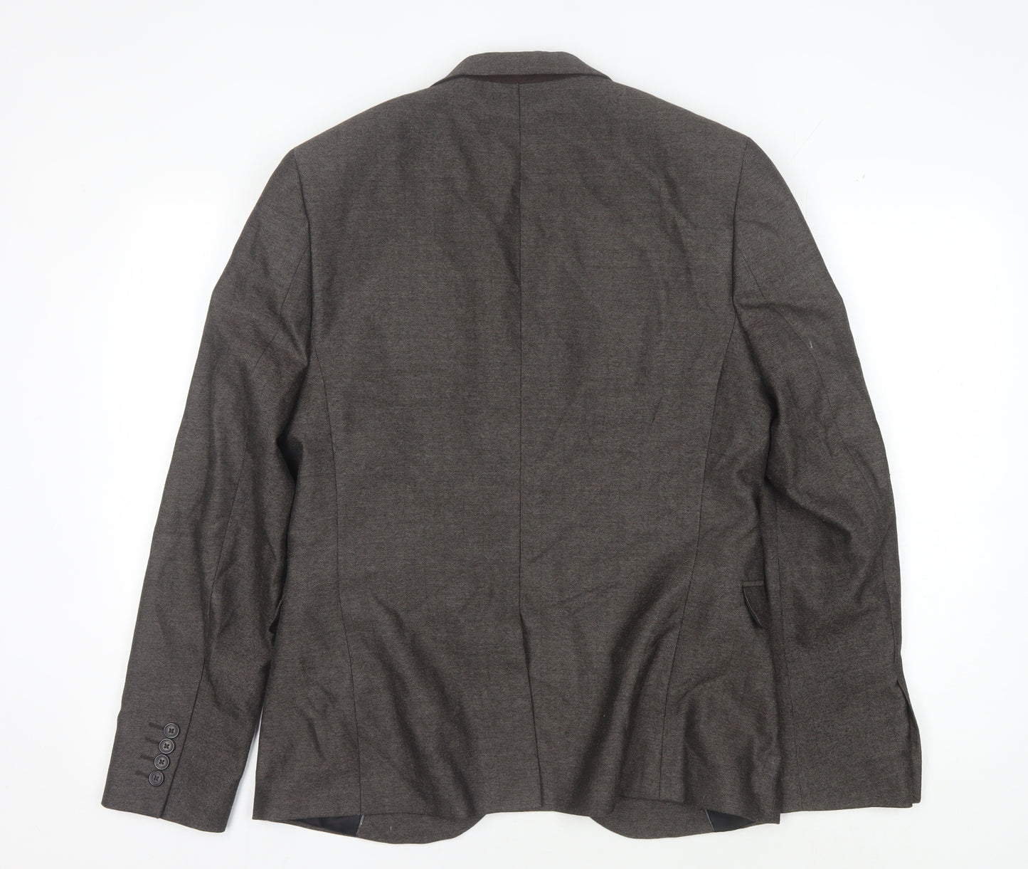 Refectory Men's Brown Wool Blazer, Size 40R, Classic Style