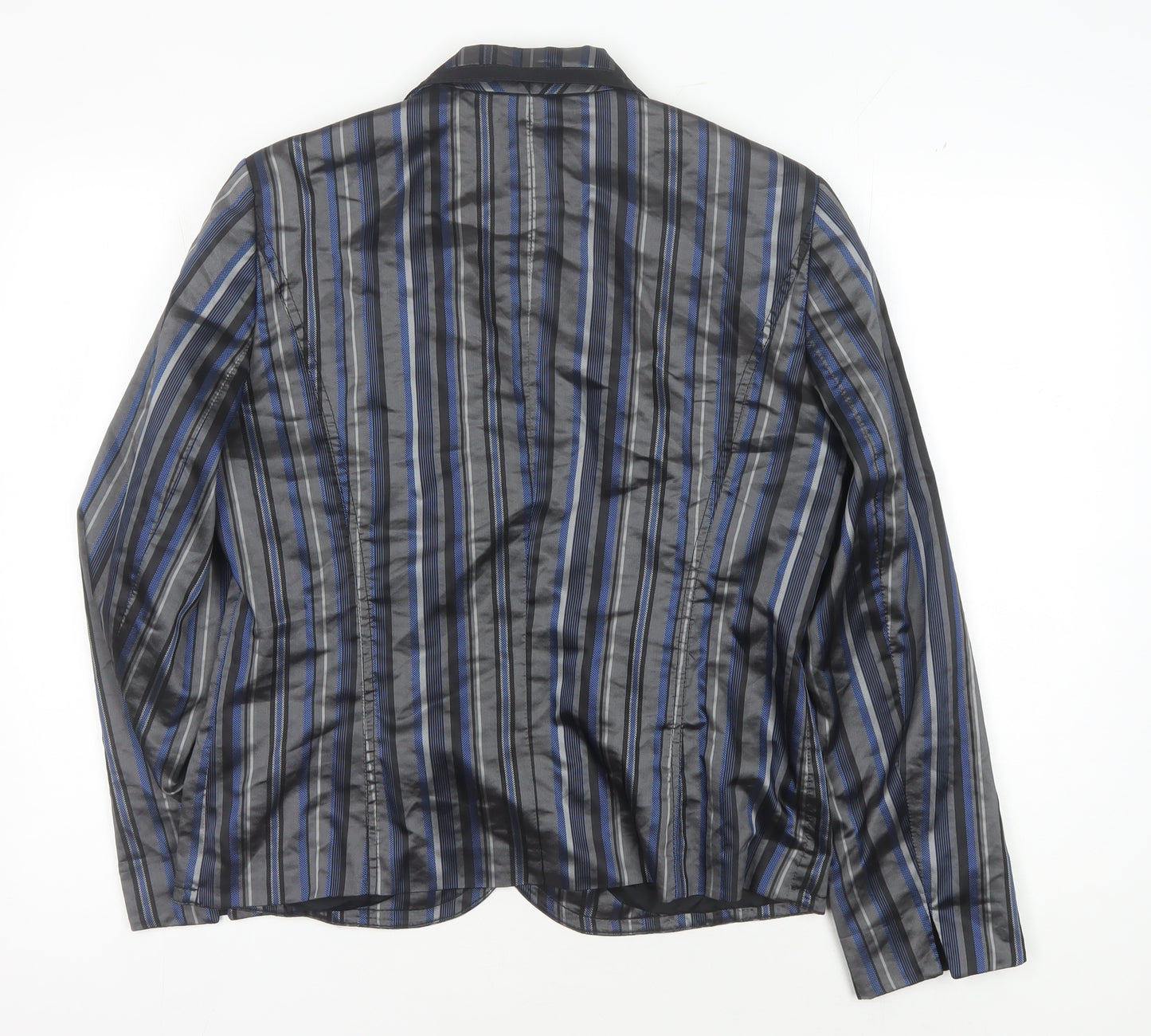 Gerry Weber Women's Multicoloured Size 12 Striped Blazer