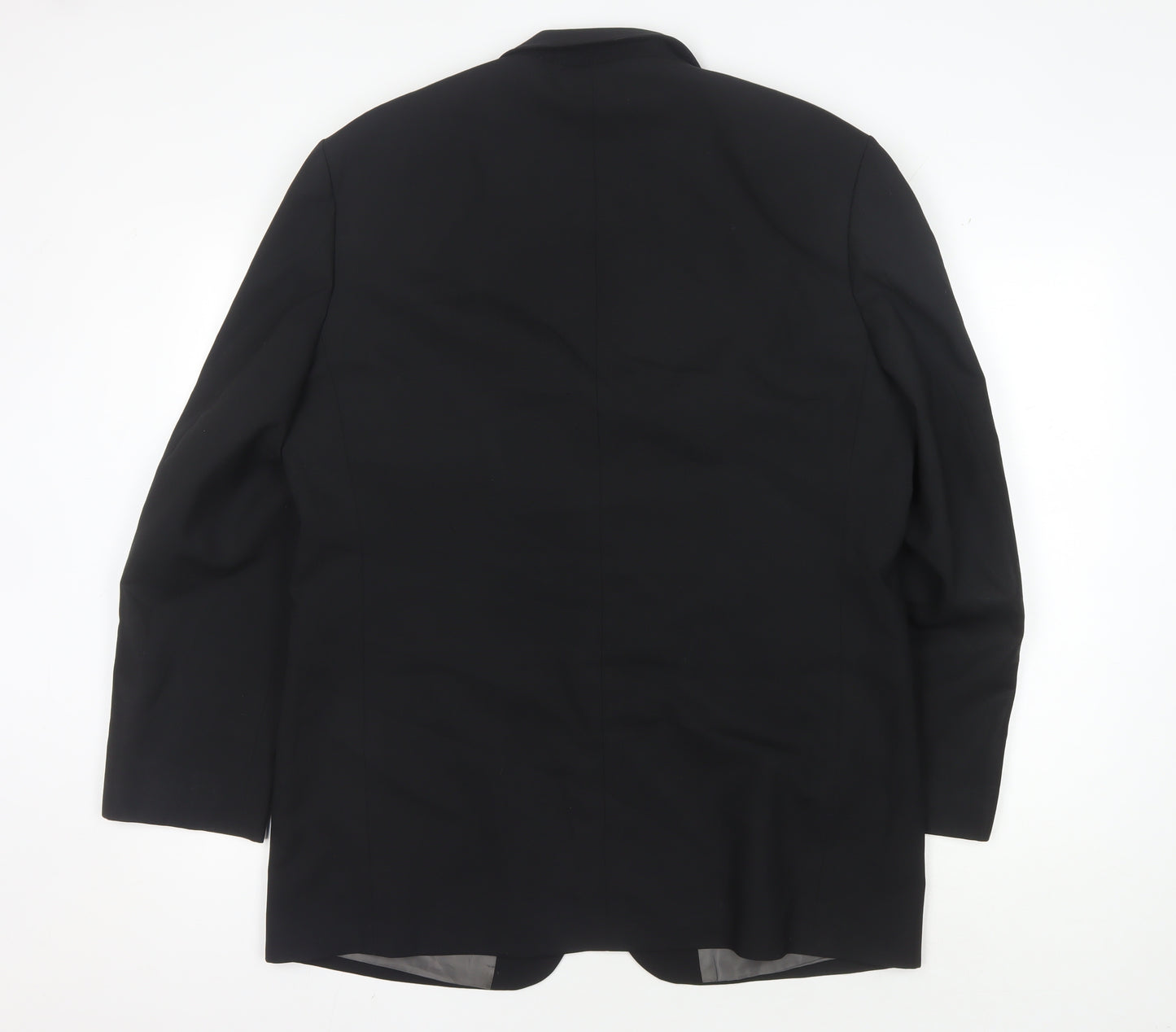 Marks and Spencer Men's Black Blazer, 42R Chest, Formal