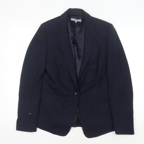 Marks and Spencer Blue Women's Blazer, Size 12, Slim Fit