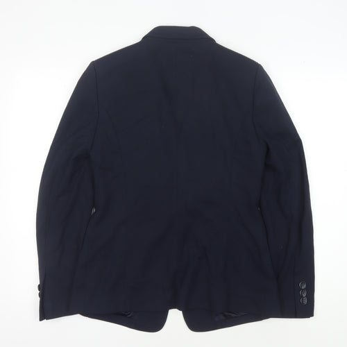 Marks and Spencer Blue Women's Blazer, Size 12, Slim Fit