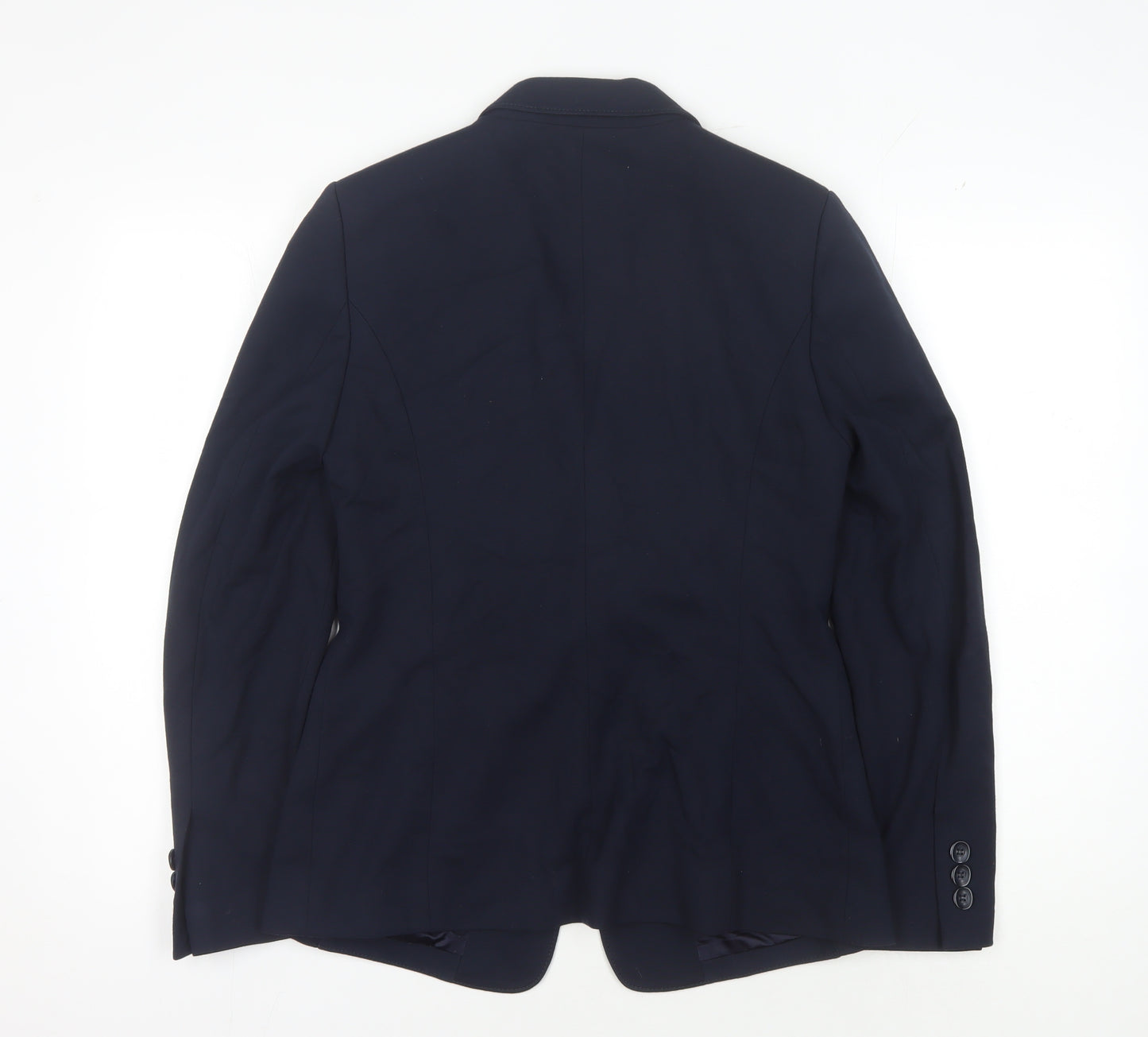 Marks and Spencer Blue Women's Blazer, Size 12, Slim Fit