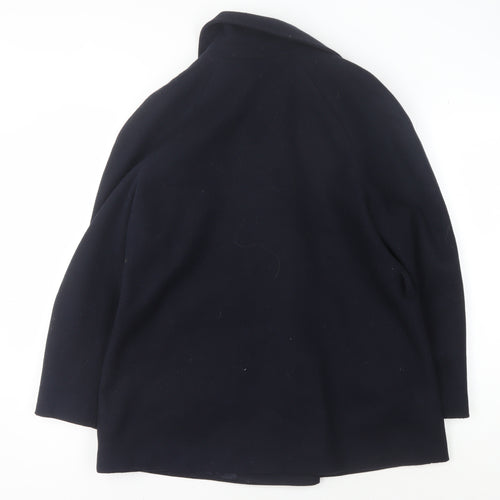 Dorothy Perkins Women's Black Mid-Length Coat Size 14