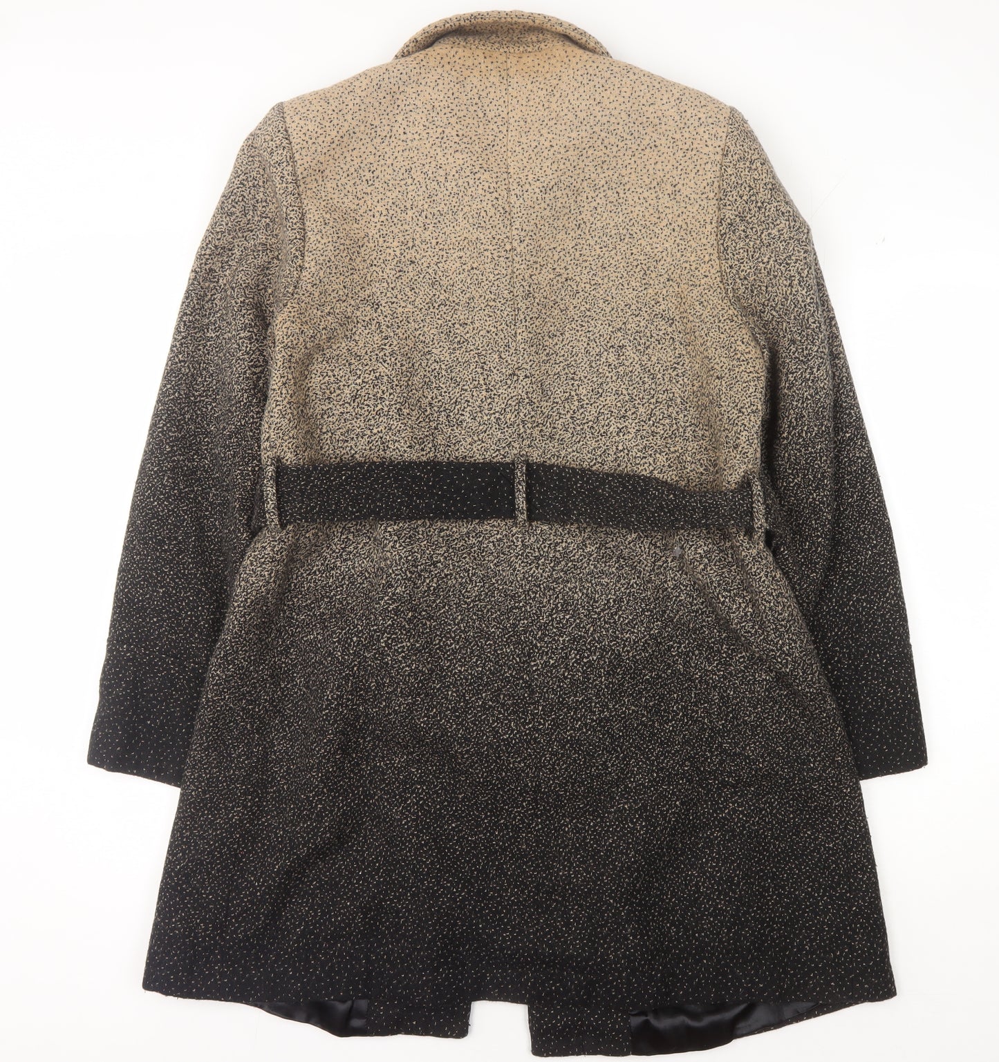 Principles Women’s Beige Mid-Length Belted Coat Size 14