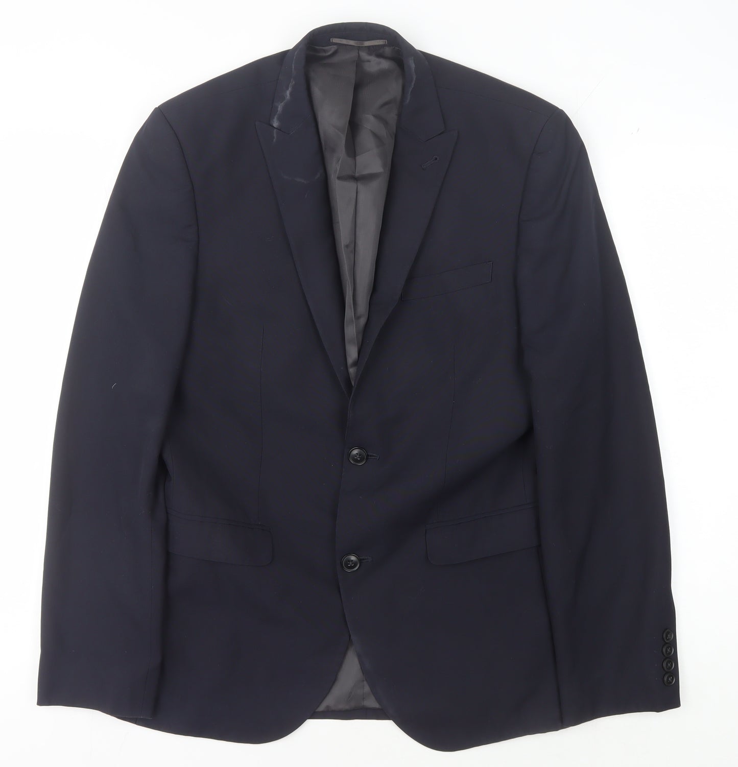 Next Men's Blue Blazer, Size 38R, Formal Jacket