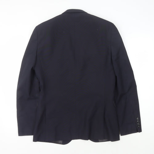 Next Men's Blue Blazer, Size 38R, Formal Jacket