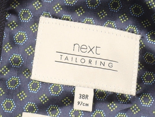 Next Men's Blue Formal Suit Jacket 38R