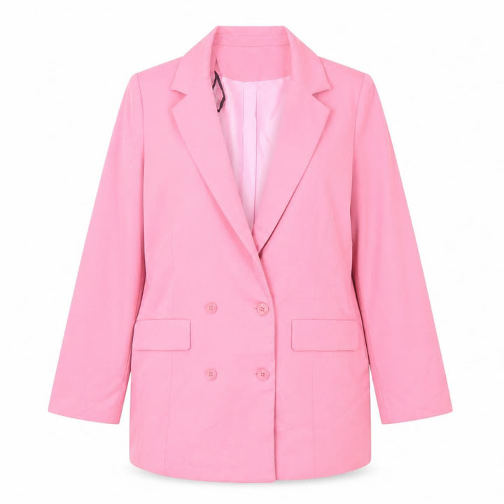 Missguided Women’s Pink Blazer Size 10 Double-Breasted