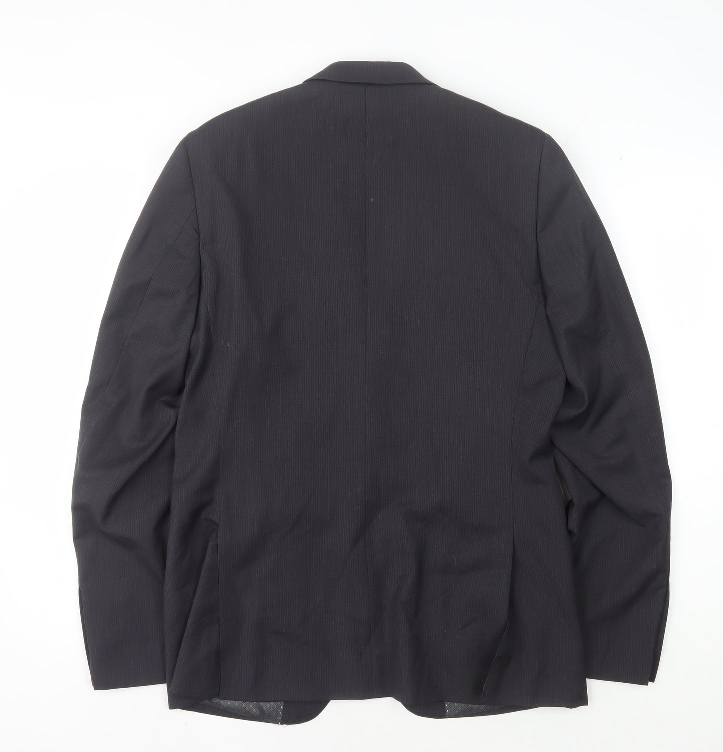 Giorgio Men's Black Wool Blazer, Size 37, Formal Jacket