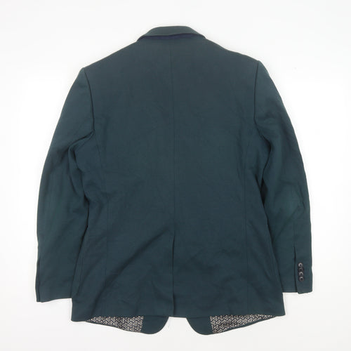 Marks and Spencer Men's Green Blazer, Size 40 Regular
