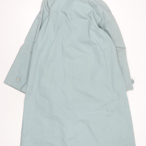 St Michael Women's Blue Long Coat Size 16