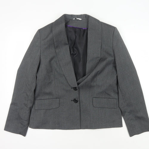 Russ Collection Women's Black Suit Jacket Size 14