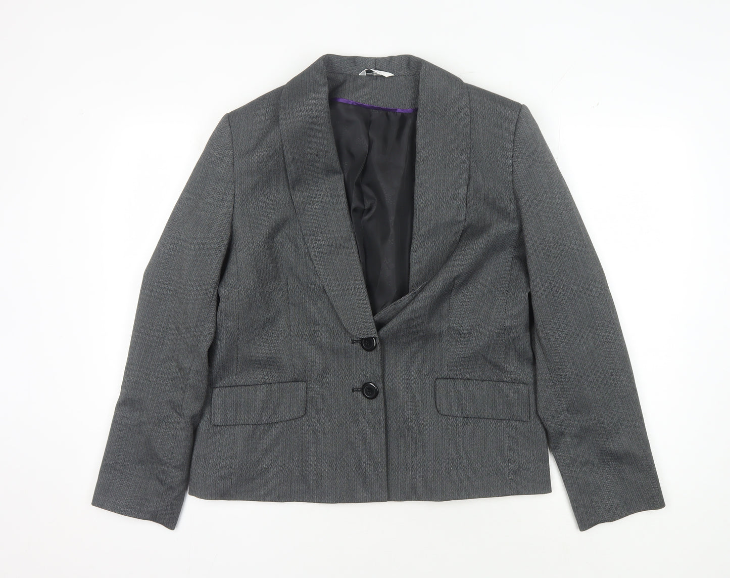 Russ Collection Women's Black Suit Jacket Size 14
