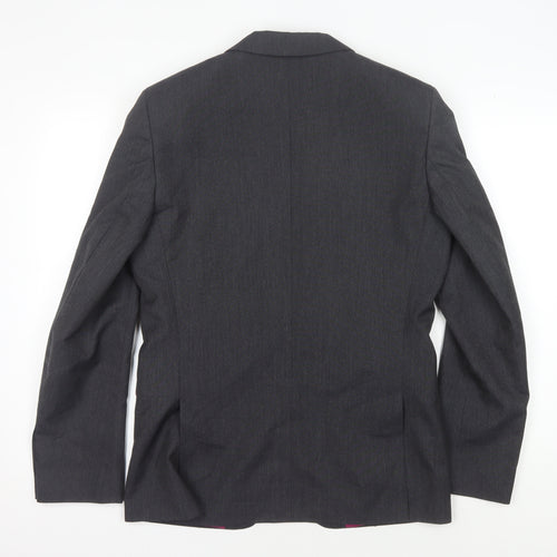 Marks and Spencer Men's Grey 38R Blazer, Formal Jacket