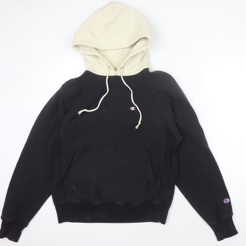 Champion Men's Black Pullover Hoodie Size S