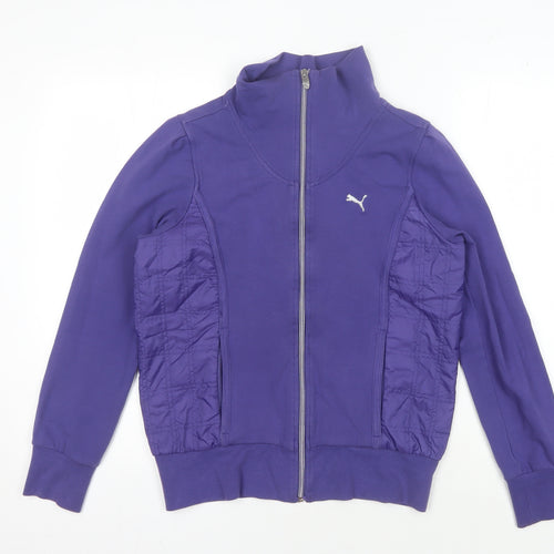 Puma Women's Purple Track Jacket Size 14 Full Zip