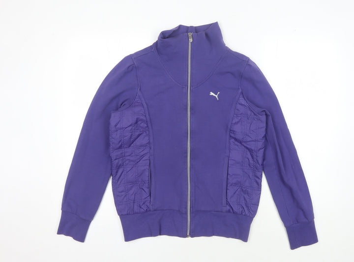 Puma Women's Purple Track Jacket Size 14 Full Zip