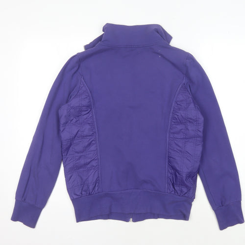 Puma Women's Purple Track Jacket Size 14 Full Zip