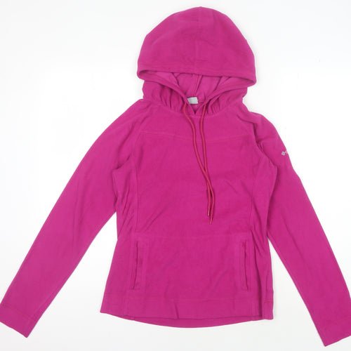 Columbia Women's Pink Pullover Hoodie, Size S, Fleece