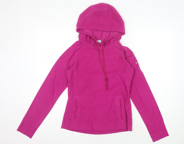 Columbia Women's Pink Pullover Hoodie, Size S, Fleece