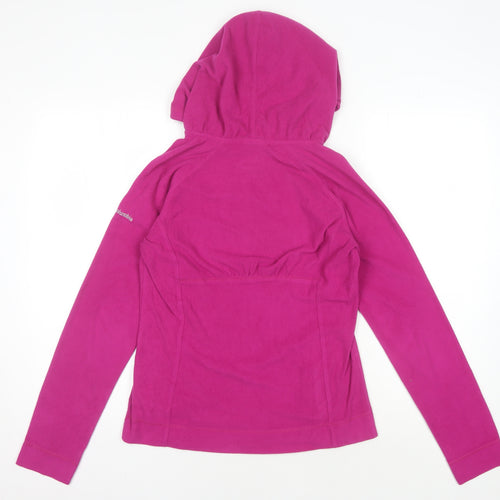 Columbia Women's Pink Pullover Hoodie, Size S, Fleece
