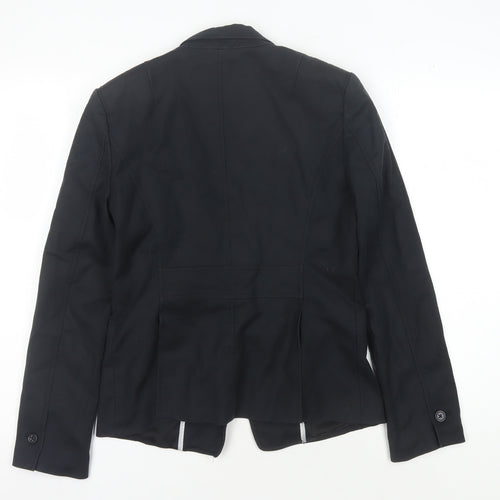 Banana Republic Women's Black Blazer in Size 8, Stretch Fit