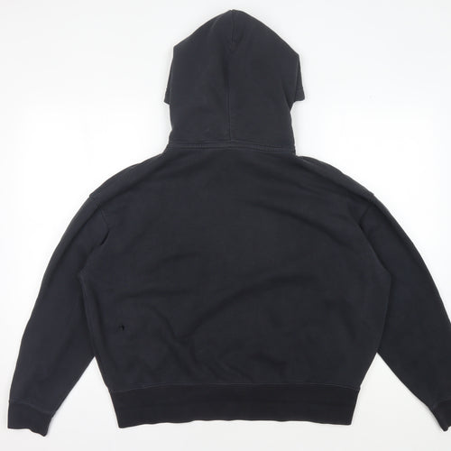 Nike Men's Black Medium Pullover Hoodie with Logo