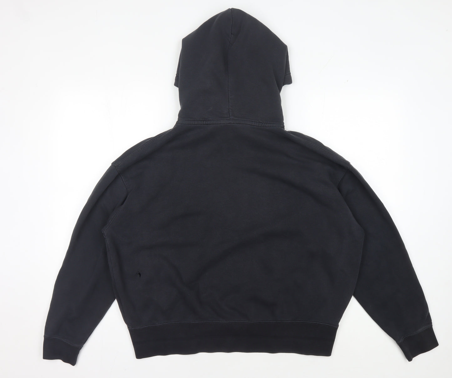 Nike Men's Black Medium Pullover Hoodie with Logo