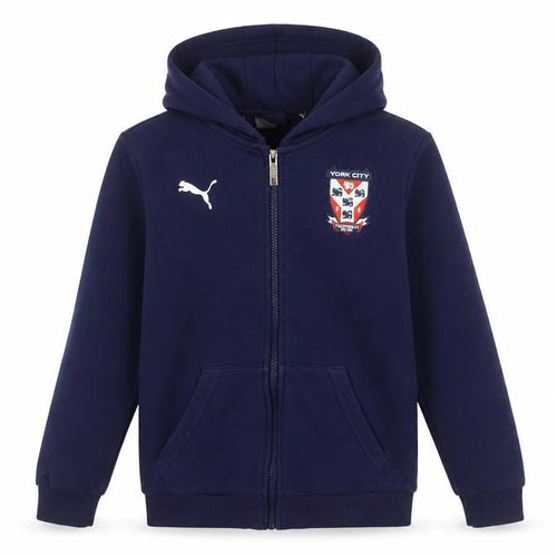 Puma Boys Blue Track Jacket 9-10 Yrs Football Activewear