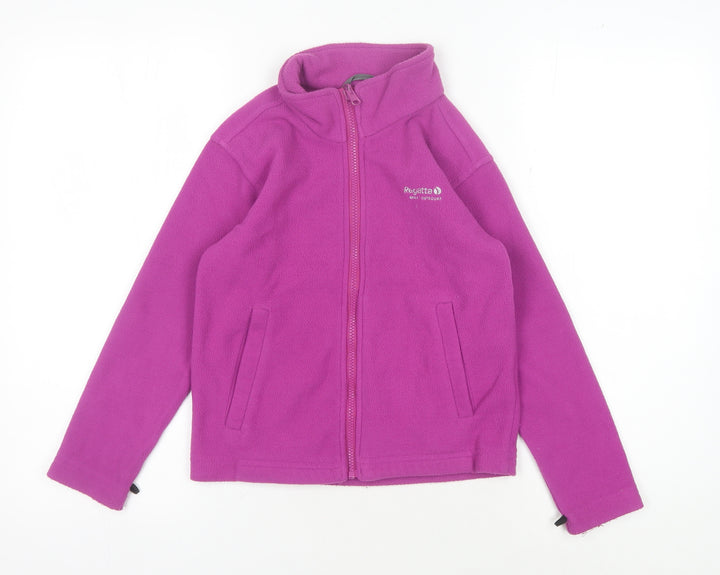 Regatta Girls Purple Jacket, Size 7-8 Years, Lightweight Fleece