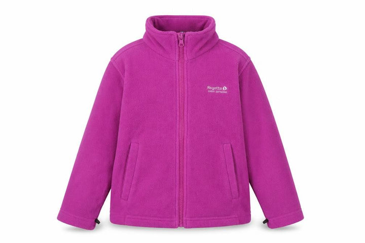 Regatta Girls Purple Jacket, Size 7-8 Years, Lightweight Fleece