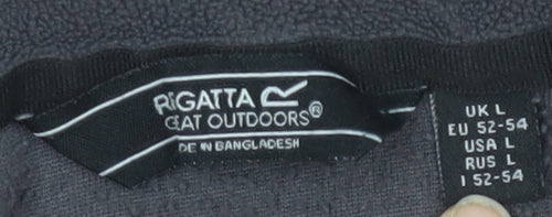 Regatta Men's Black Fleece Pullover Sweatshirt L