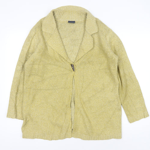 Alexon Women’s Beige Cardigan, L, Collared, Casual