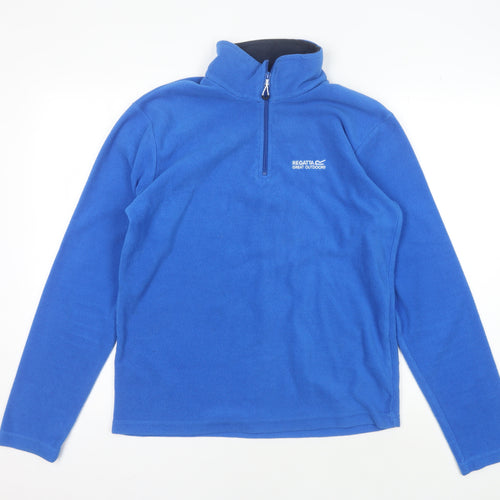 Regatta Men's Blue Pullover Fleece Sweatshirt M