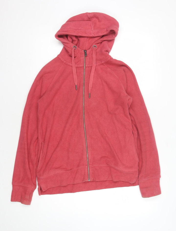 Fat Face Women's Red Hooded Basic Jacket, Size S