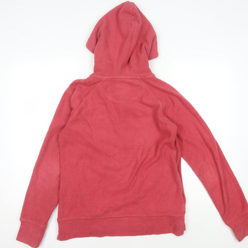 Fat Face Women's Red Hooded Basic Jacket, Size S