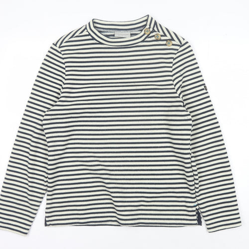 Craghoppers Women's Black Striped Pullover Sweatshirt Size 12
