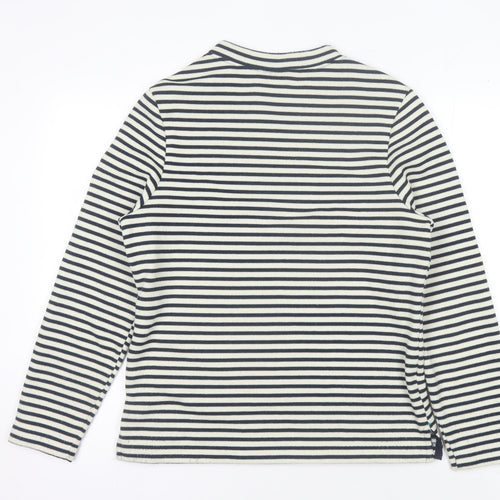 Craghoppers Women's Black Striped Pullover Sweatshirt Size 12