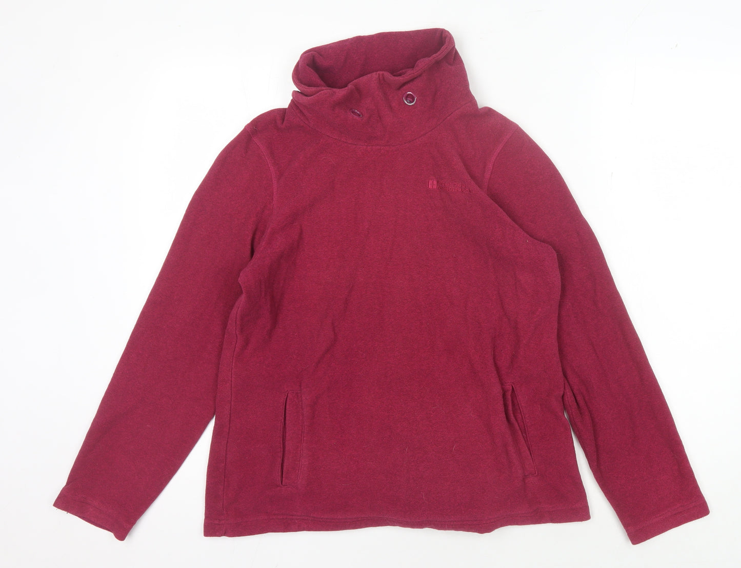 Mountain Warehouse Women's Red Fleece Sweatshirt Size 12