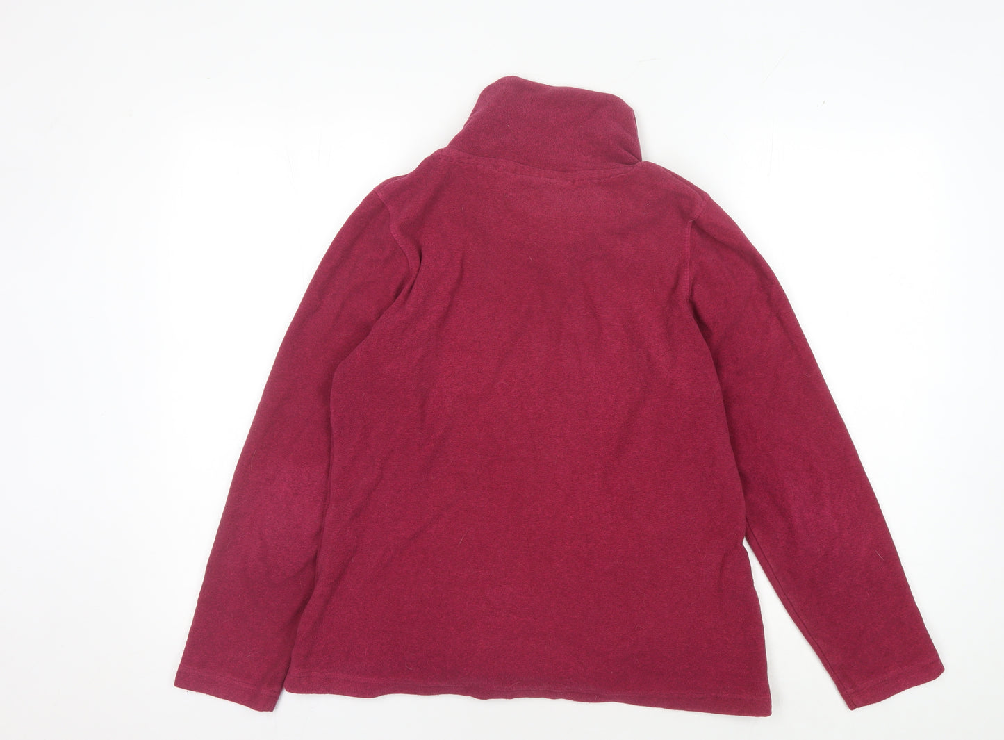 Mountain Warehouse Women's Red Fleece Sweatshirt Size 12