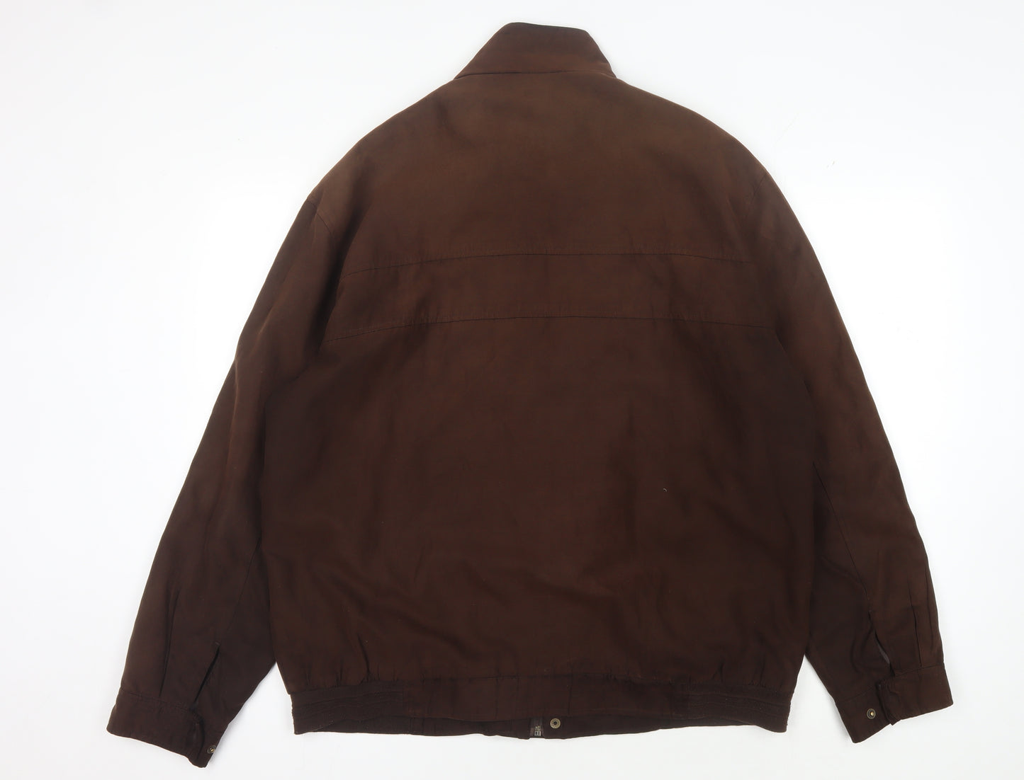 Thomas Nash Men's Brown Jacket L Stand-Up Collar