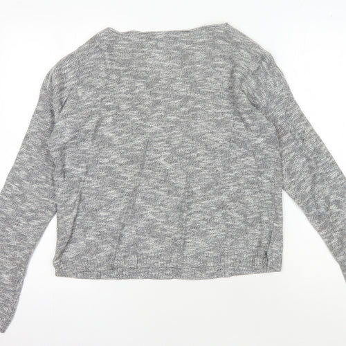 Luperdry Women's Grey XS Cotton Knit Jumper