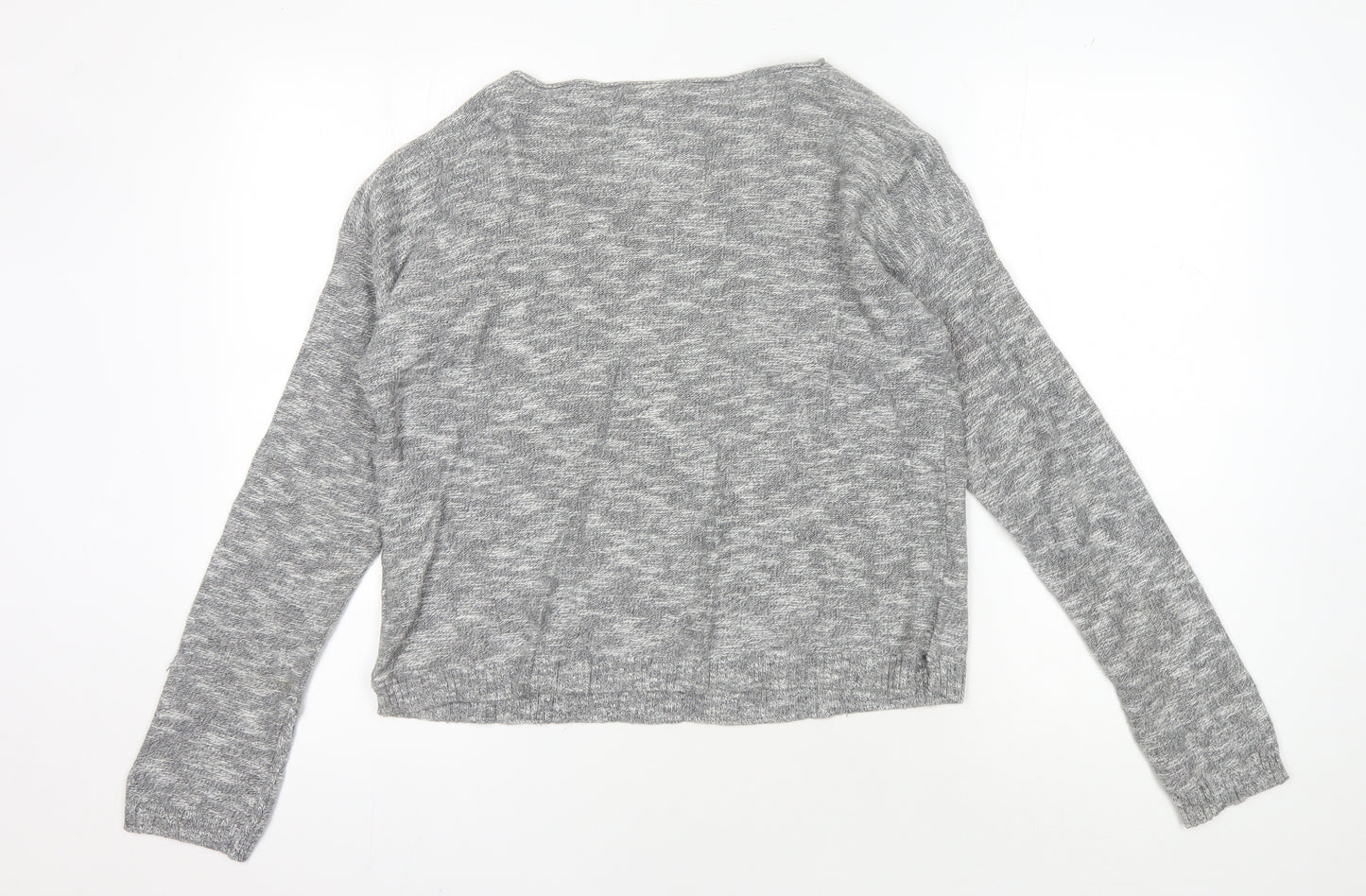 Luperdry Women's Grey XS Cotton Knit Jumper