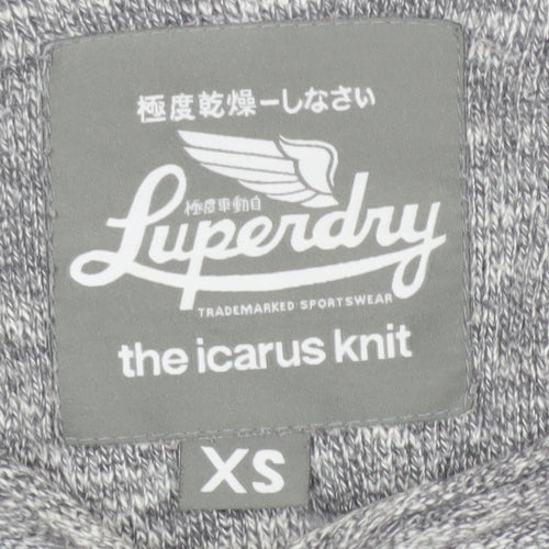 Luperdry Women's Grey XS Cotton Knit Jumper