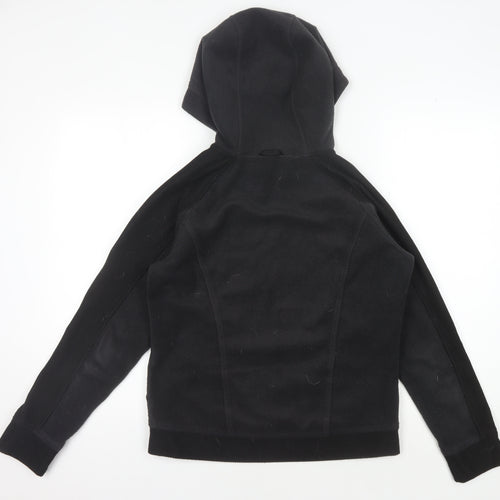 Columbia Women's Black Fleece Jacket M Hooded