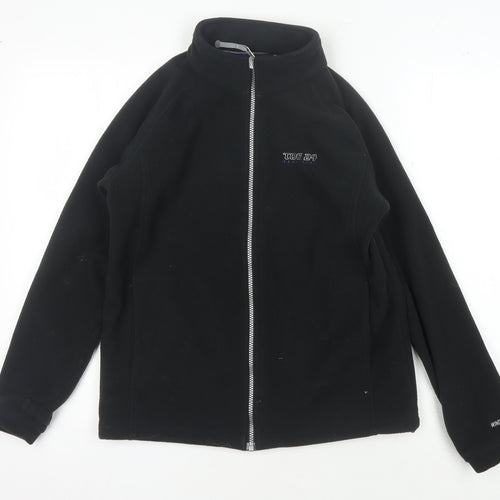 Tog 24 Boys Black Fleece Jacket, Size 13, Outdoor Activewear